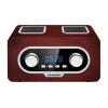 Kaasaskantav raadio BLAUPUNKT PP5.2BR — FM-kaasaskantav raadio, 60 eelseadistust, USB/MP3, AUX, taaslaetav aku 1000 mAh, 3 W RMS, pronks