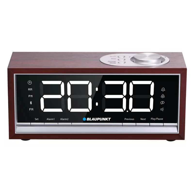 Kaasaskantav raadiokell BLAUPUNKT CR60BT — FM PLL, Bluetooth, LED-ekraan, 60 eelseadistust, aku/DC, CR2032 varu