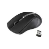 Rebeltec Wireless optical hiir, GALAXY Must/silver, rubber surface