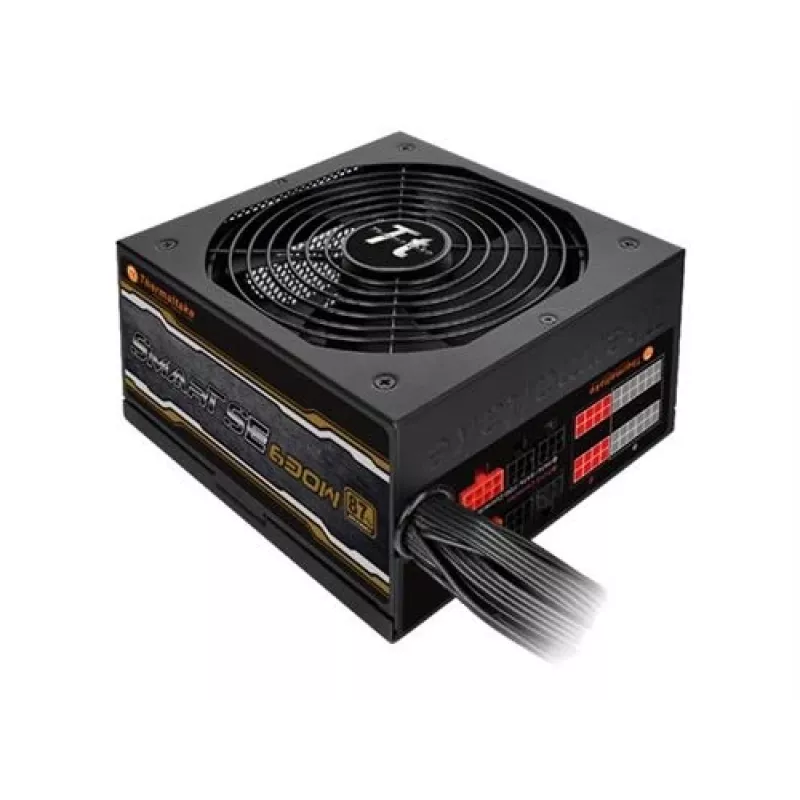 Thermaltake SMART SE 630W - toiteplokk (sisemine) - ATX12V 2.3/ EPS12V 2.92 - CA 230 V - 630 W - aktiivne PFC - Euroopa Liit - must