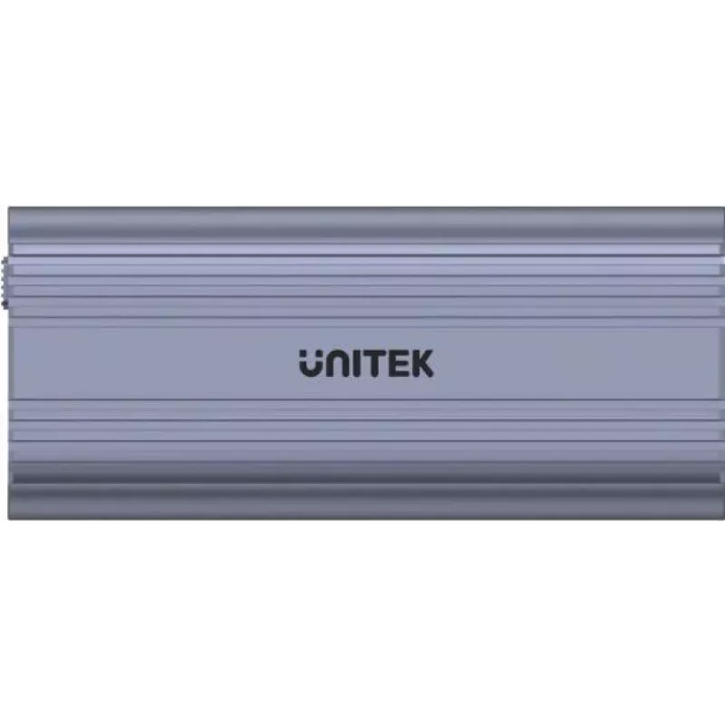 SSD-korpus Unitek SolidForce Reefer Hall — M.2 NVMe PCIe, USB‑C 10 Gbit/s, alumiinium, 1 draiv