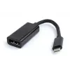 Gembird a-CM-DPF-01 USB-graafikaadapter 3840 x 2160 pikslit must