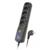 Lestar 5+ Lf-530wa, piksekaitse, 5m, Must Lf-530wa 5+ 3l G-a K. Cz 5,0m