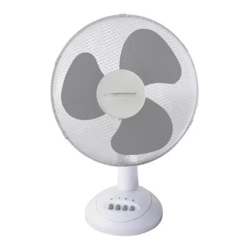 Esperanza EHF003WE, 12'' lauaventilaator, valge ja hall