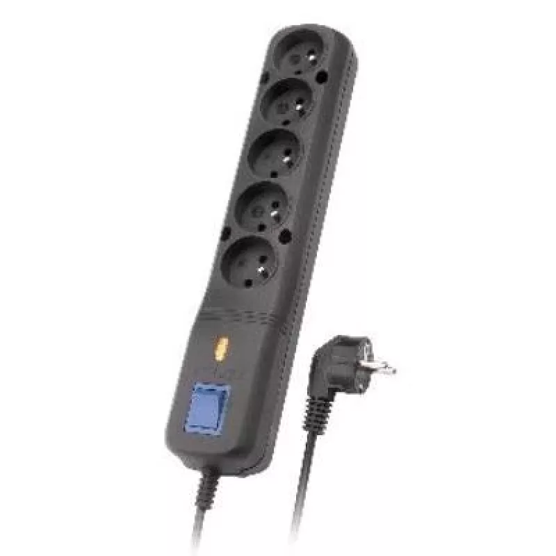 Lestar 5+ Lf-530wa, liigpingekaitse, 1,5 m, must Lf-530wa 5+ 3l G-a K. Cz 1,5 m