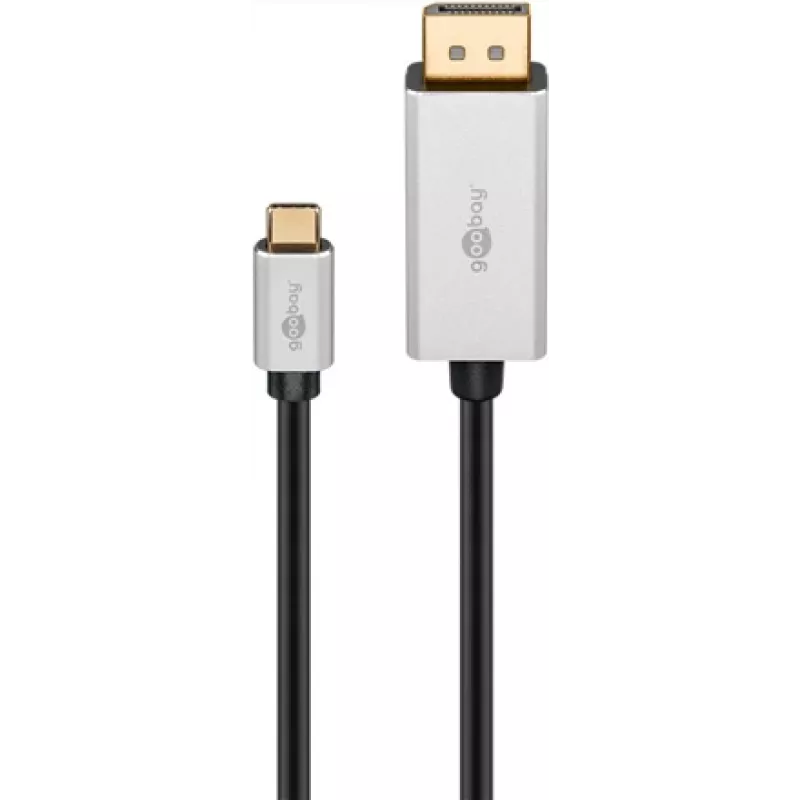 Goobay | USB-C DisplayPort adapterkaabel | 60176 | Type-C | DisplayPort | USB-C DisplayPort | 2 m