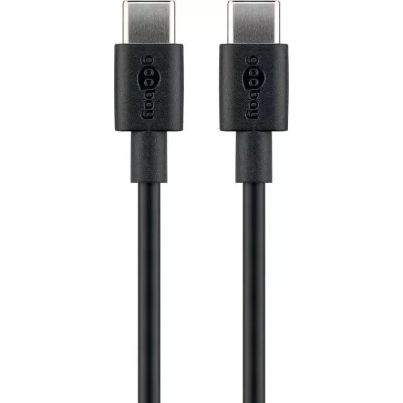 Goobay 51243 USB-kaabel 2 m USB 2.0 USB C Must (51243)