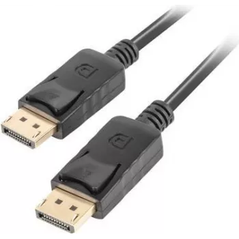 DisplayPort-kaabel LANBERG CA-DPDP-10CC-0005-BK 0,5 m, DisplayPort–DisplayPort, must