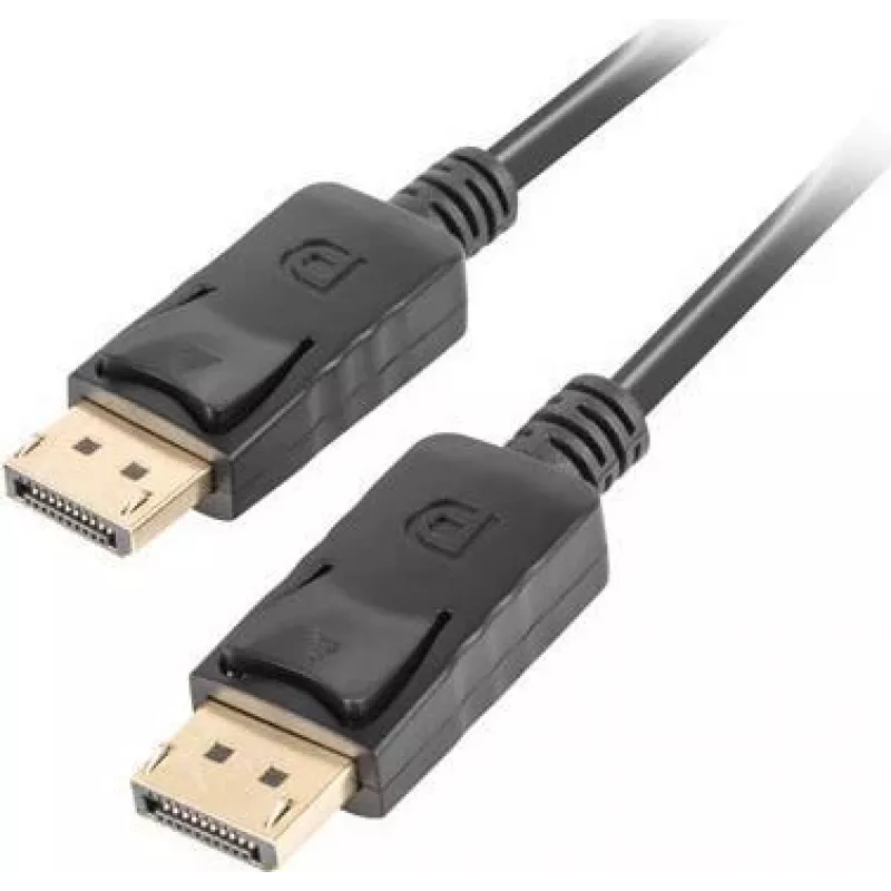 DisplayPort-kaabel LANBERG CA-DPDP-10CC-0005-BK 0,5 m, DisplayPort–DisplayPort, must