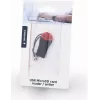 Kaardilugeja Gembird FD2-MSD-3 USB 2.0 must punane