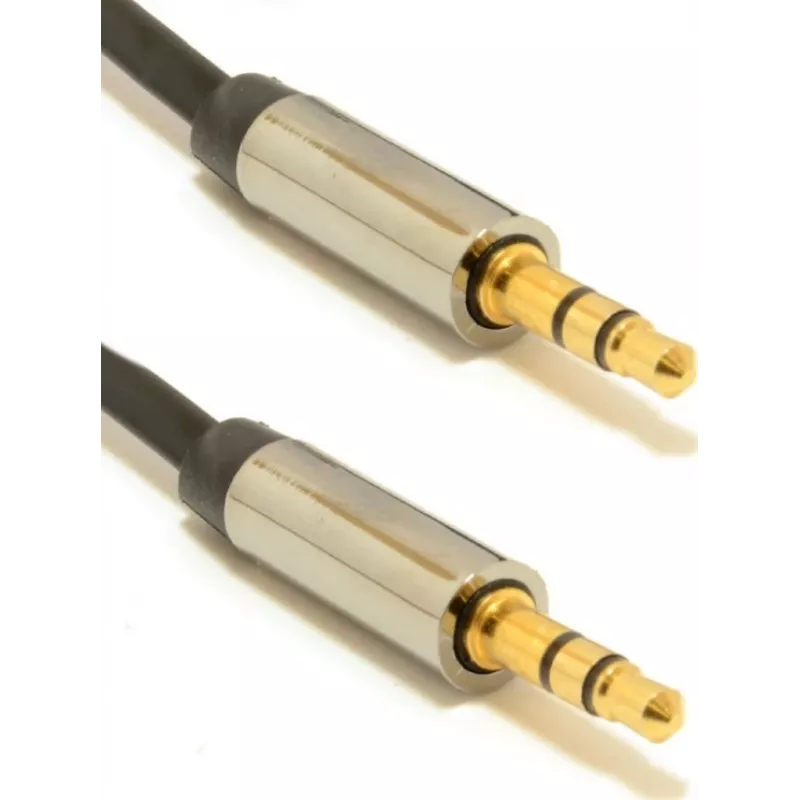 Gembird kaabel CCAP-444-0.75M (Mini Jack M - Mini Jack M, 0,75 m, must) helikaabel 3,5 mm must (CCAP-444-0.75M)