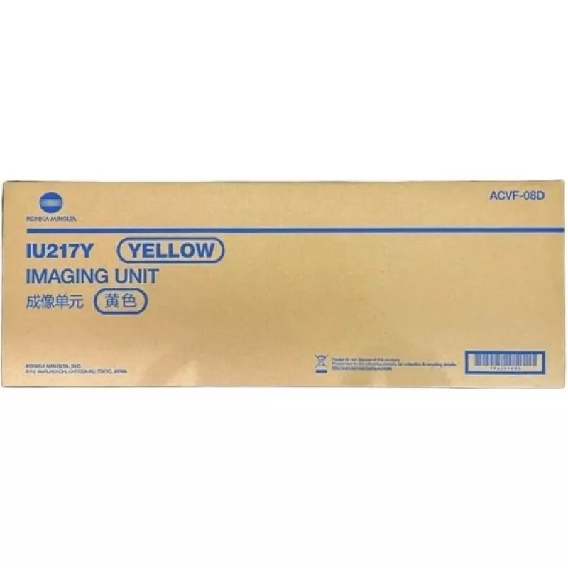 Konica Minolta ACVF08D/DR-217Y trumlikomplekt kollane, 87K lehekülge KM... jaoks