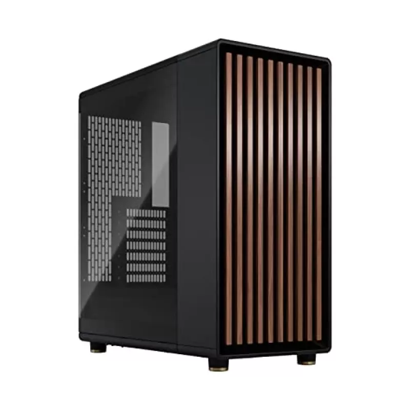PC korpus Fractal Design North Midi Tower Must