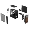 PC korpus Fractal Design North Midi Tower Must