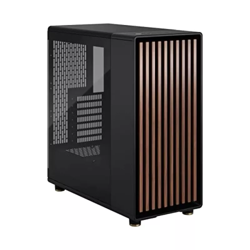 PC korpus Fractal Design North Midi Tower Must