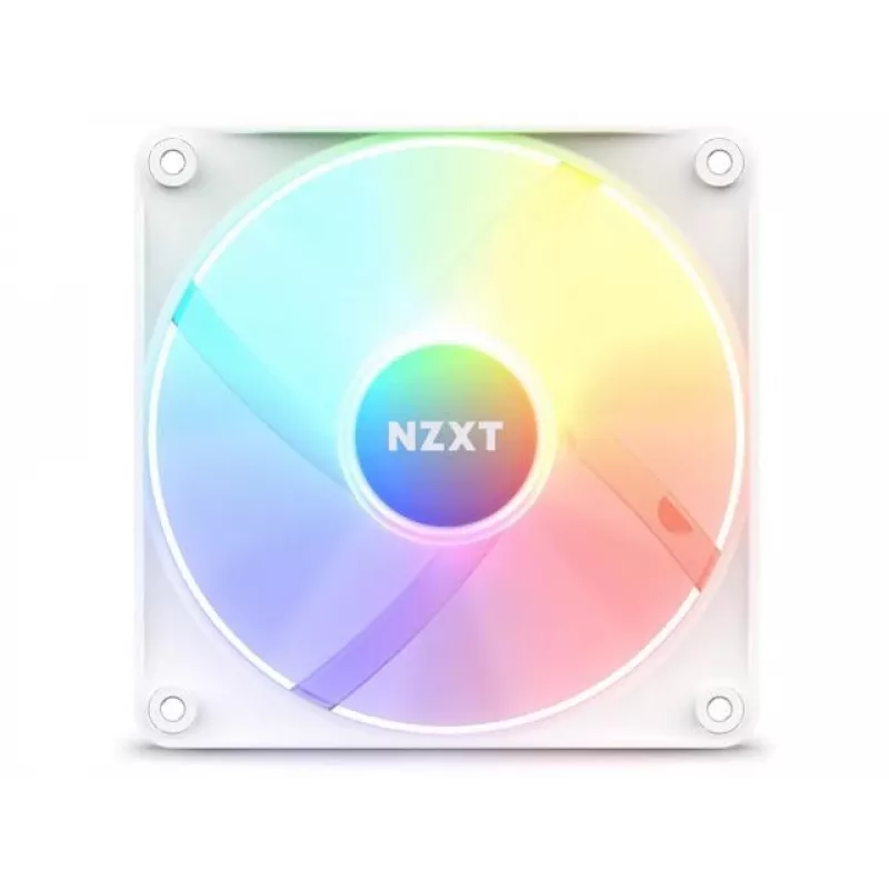 NZXT F120 RGB Core 120mm ARGB korpuse ventilaator - valge
