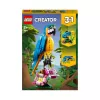 LEGO ehituskomplekt Eksootiline Papagoi 31136 — Creator vitriinmudel, 253 tükki, 220×120×110 mm