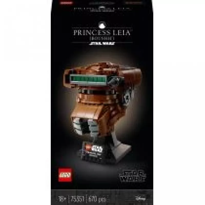 LEGO Star Wars Printsess Leia (Boushh) Kiivrikomplekt Täiskasvanutele 75351 (670 tükki)
