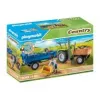 Playmobil Combine harvester koos haagisega - Roleplay ja kujutlusvõime arendamine lastele vanuses 6-9 - Fat Brain Toys