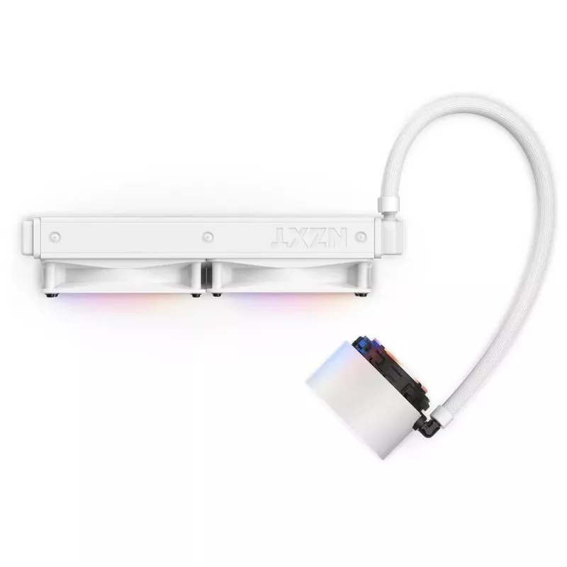 Universaalne vedelikjahuti NZXT Kraken Elite 240 RGB 12 cm valge