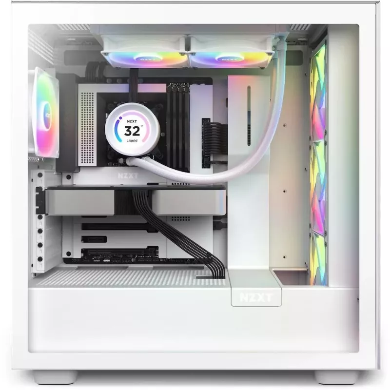 Universaalne vedelikjahuti NZXT Kraken Elite 240 RGB 12 cm valge