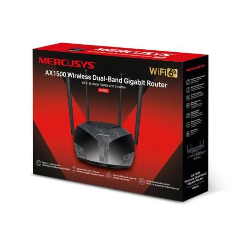 Mercusys AX1800 kaheribaline WiFi 6 ruuter