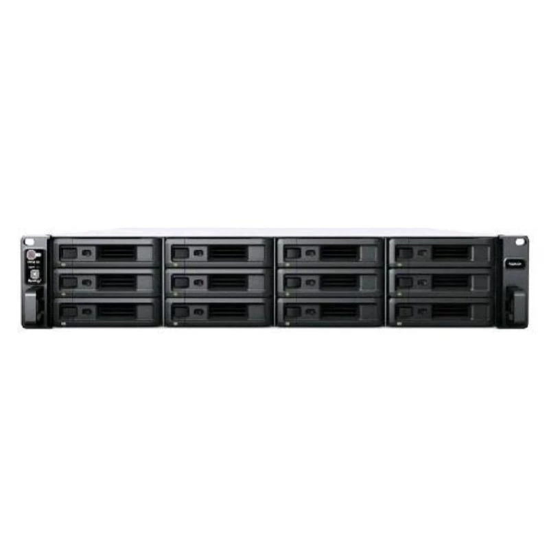 Synology RackStation RS2423+ NAS/salvestusserver Rack (2U) Ryzen Embedded V1780B 8 GB DDR4 0 TB DiskStation Manager Must, Hall