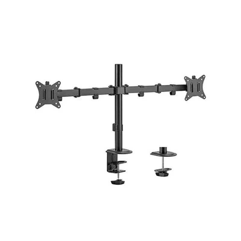 Monitorikinnitus Gembird MA-D2-01 kahele ekraanile kuni 32 tolli, VESA 75x75–100x100, klamber, 18 kg, must