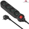 MCE182 elektripikendusjuhe Band pistikupesadega riba 4 pistikupesa (5 M) - Maclean
