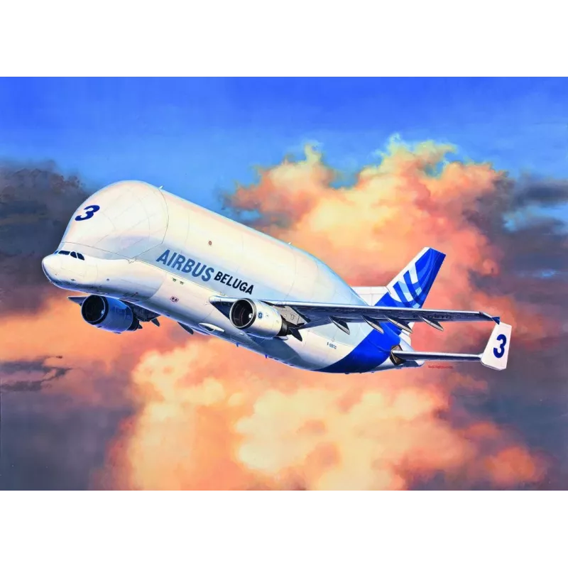 Revell 1/144 Skaala Airbus A300-600 tk Beluga Mudelikomplekt