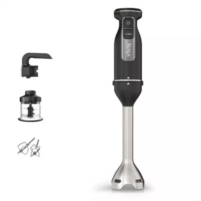 Ninja CI090UK 2 in 1 toidu käsimikser segamisseadmega must 850 W