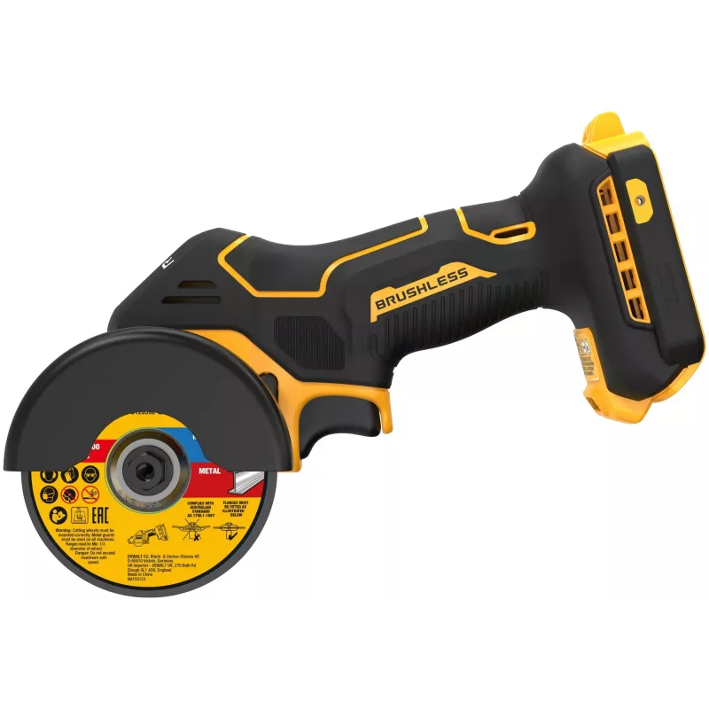 DeWALT DCS438N-XJ 18V XR nurklihvija akuga, 76 mm