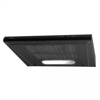 Sisseehitatud õhupuhasti AMICA OSC6212B, 600 mm, maksimaalne õhuvool 163 m³/h, alumiiniumist rasvafilter, LED, 3 kiirust