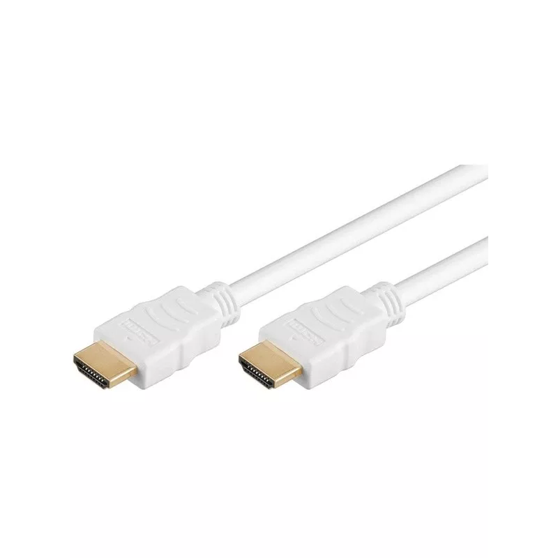 Goobay HDMI-kaabel 5 m tüüp A-pistik-isane 18 Gbit/s valge