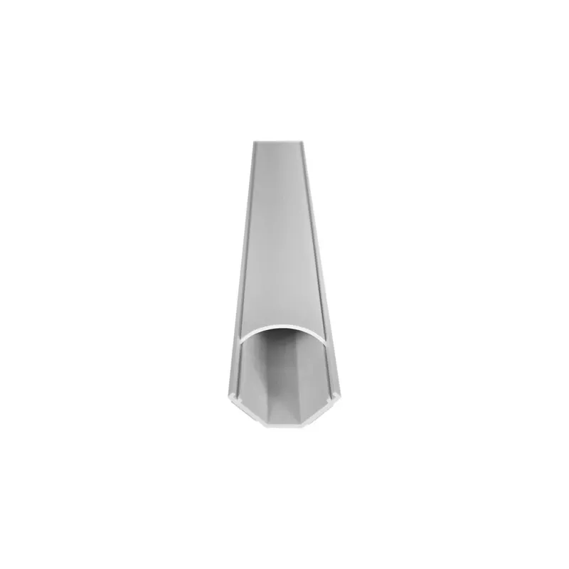 Kaabli painduv toru MACLEAN MCTV-575 põrandale, valge, 1,5 m, laius 43 mm, kõrgus 2,3–3,2 cm