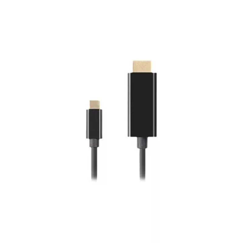Video kaabliadapter LANBERG CA-CMHD-10CU-0030-BK, USB USB-C to HDMI 2.0, 3 m, 18 Gbit/s, 4K