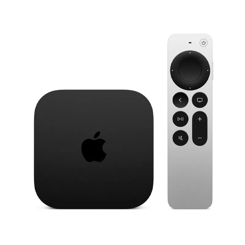 Apple TV 4K Must Hõbedane 4K Ultra HD 64 GB Wi-Fi A15