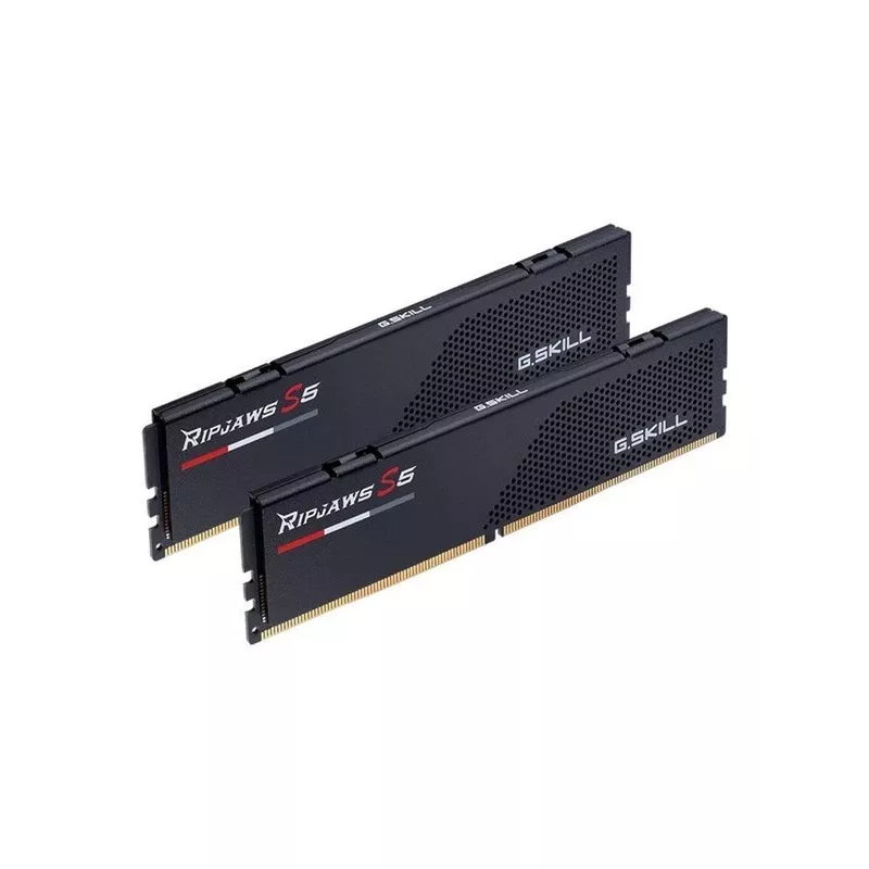 G. Skill Ripjaws S5 64 GB (2 x 32 GB) DDR5 6000 MHz kahe kanaliga komplekt lauaarvuti mälu, must