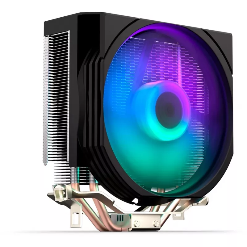 ENDORFY Spartan 5 ARGB, protsessori jahuti, integreeritud Fluctus 120mm ARGB ventilaator, ere ARGB LED valgustus, ühildub AM5, AM4, LGA1700, LGA1200