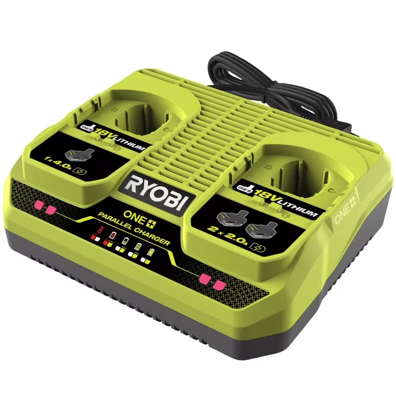 aku Charger 18V / 2 Ports