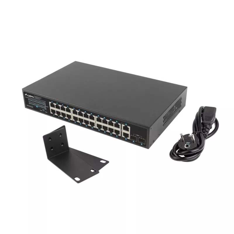 Haldamata LANBERG lüliti RSGE-24P-2GE-2S-360 24 RJ-45 Ethernet pordiga