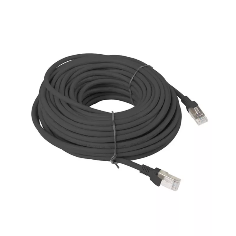 LANBERG Cat6 võrgukaabel PCU6-10CC-2000-BK — 20 m, U/UTP, RJ-45, must