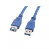 Pikenduskaabel USB 3.0 AM-AF sinine 3M