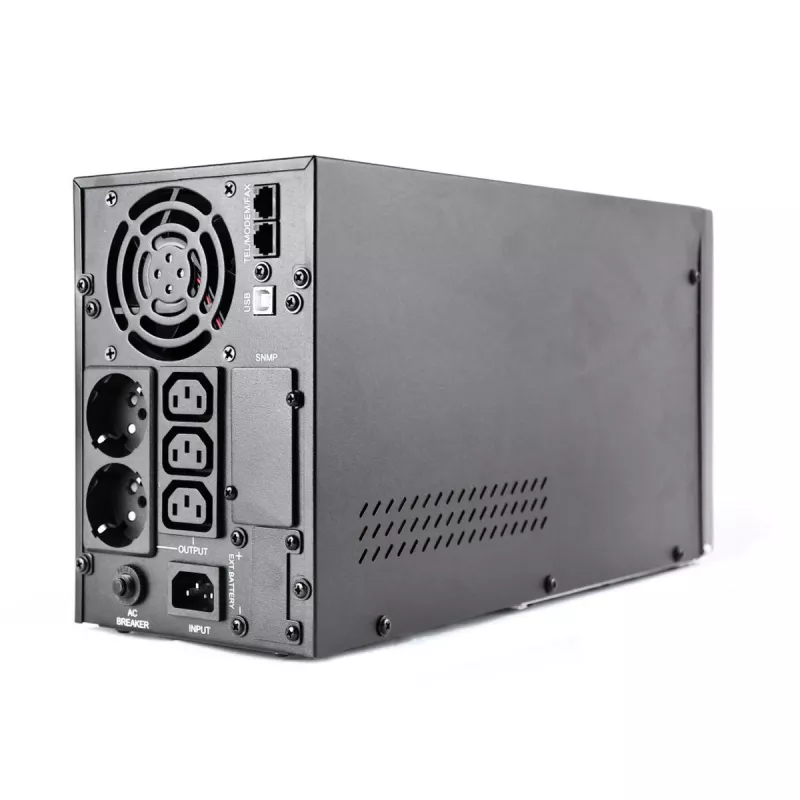 Katkematu toiteallikas UPS Gembird EG-UPS-PS2000-02 2 kVA 1600 W 5 vahelduvvoolu pistikupesa