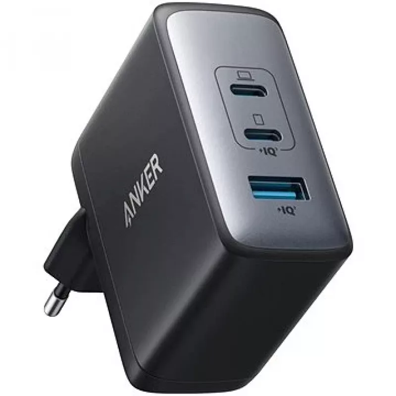 Anker Powerport 736 Nano II Universal Must AC Kiirlaadimine Siseruumides