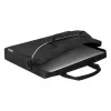 Sülearvutikott DEFENDER Lite 39,6 cm (15,6 tolli) Must/Hall, polüester, tõmblukk, käepide, eemaldatav õlarihm
