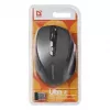 Juhtmevaba RF optiline paremakäeline hiir DEFENDER ULTRA MM-315 — 1600 DPI, 6 nuppu, USB vastuvõtja, must
