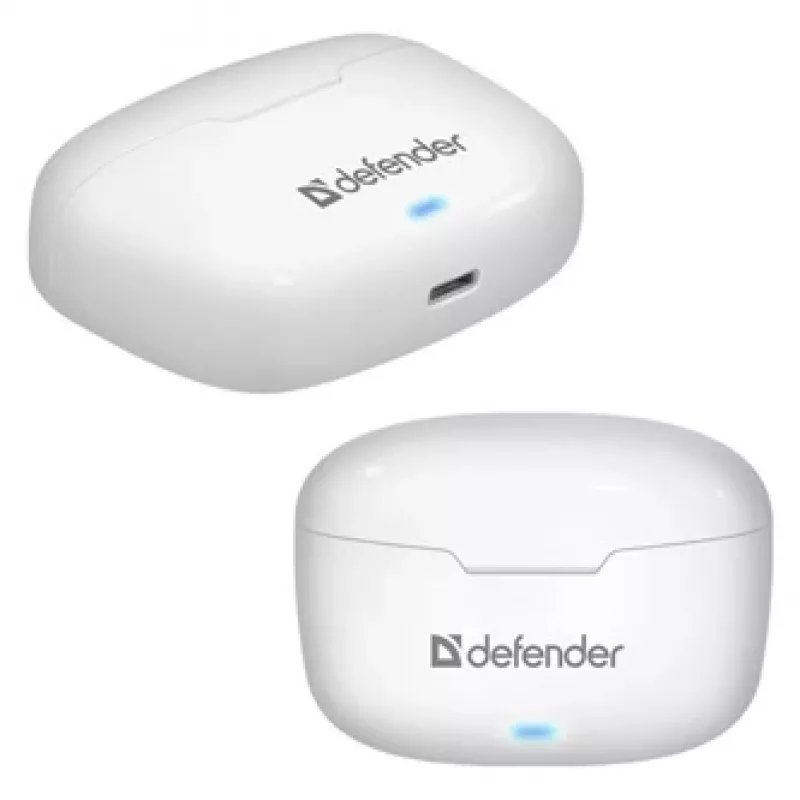 Defender TWINS 903 Bluetooth-kõrvaklapid, valged