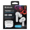 Defender TWINS 903 Bluetooth-kõrvaklapid, valged