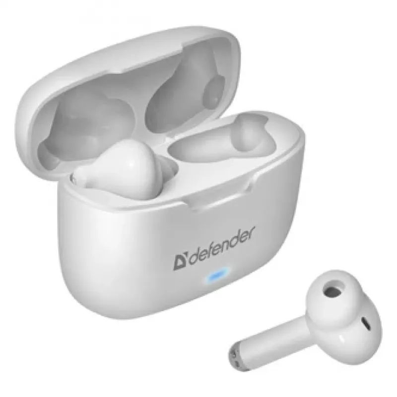 Defender TWINS 903 Bluetooth-kõrvaklapid, valged